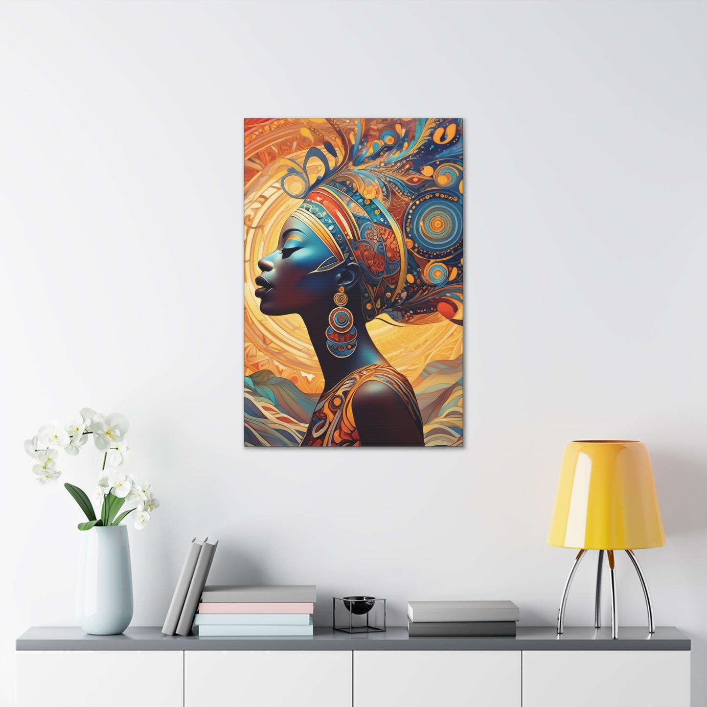 African Beauty - Canvas Gallery Wraps