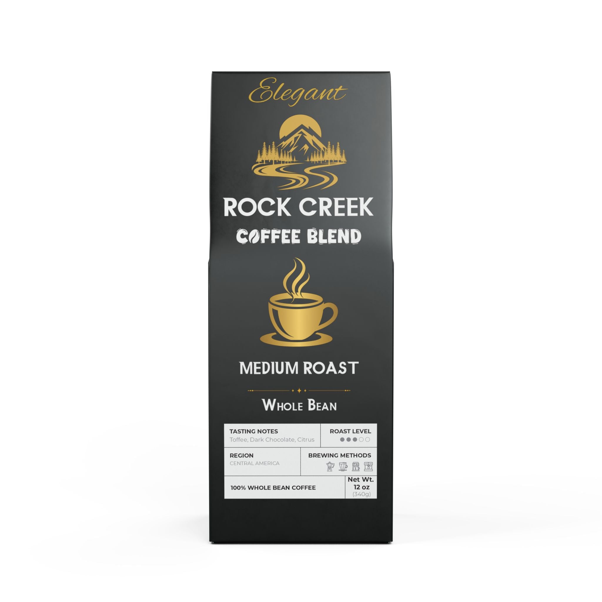 Elegant Rock Creek Coffee Blend (Medium Roast)