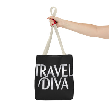 Travel Diva - Tote Bag (AOP) - Creatively Designed Shop