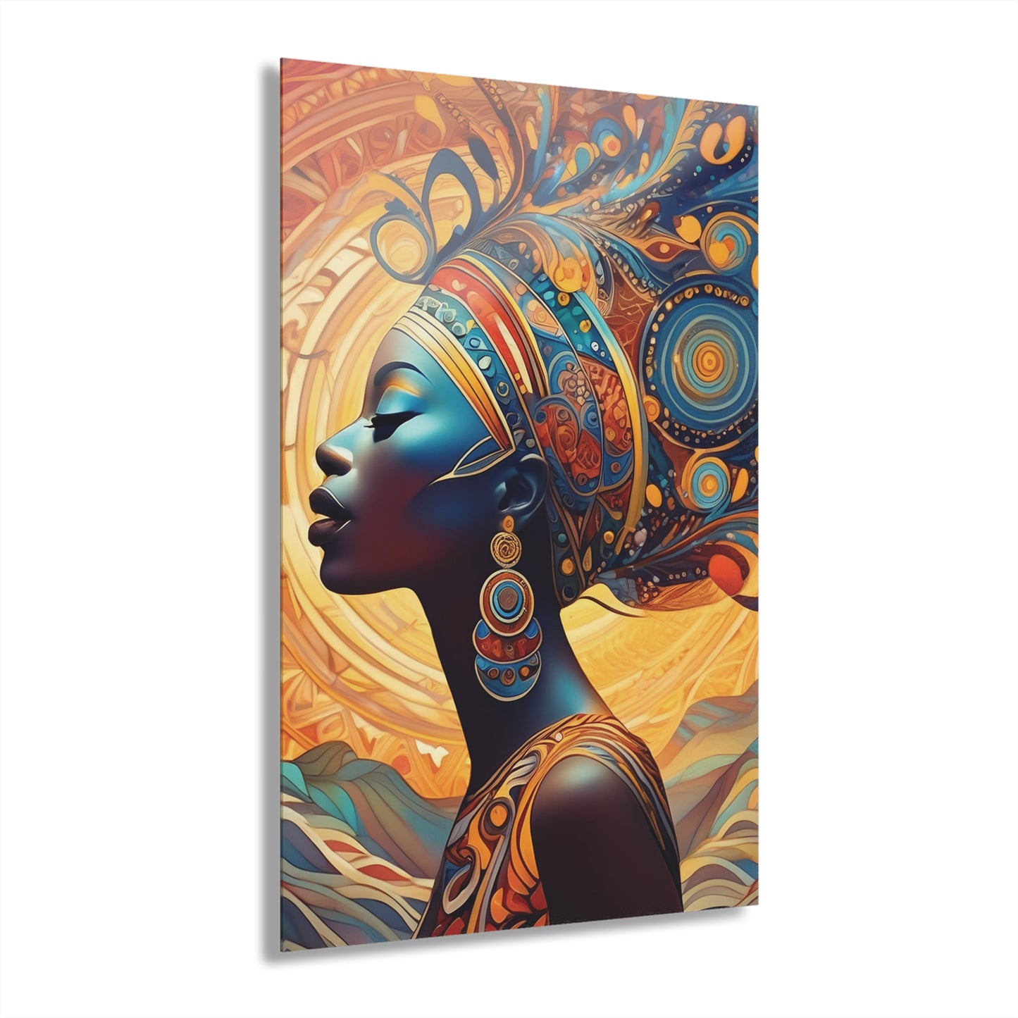 "African Beauty" - Acrylic Prints (French Cleat Hanging)