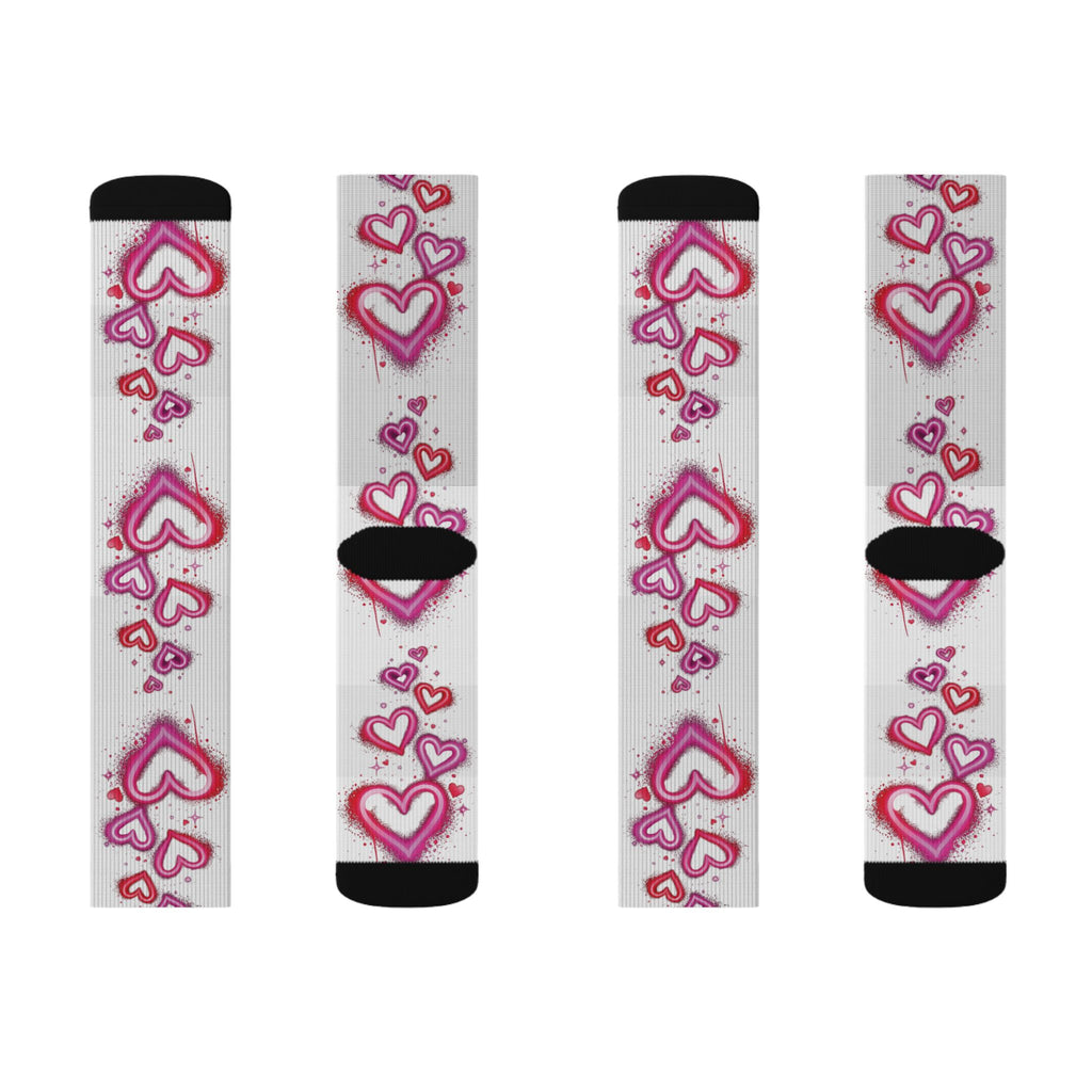 Valentine Hearts Socks