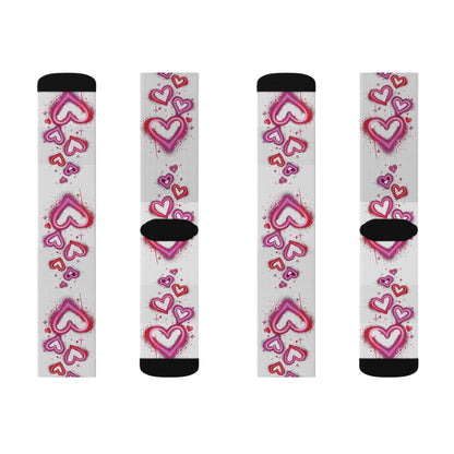 Valentine Hearts Socks