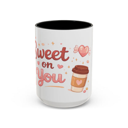 Sweet on You – Accent Coffee Mug