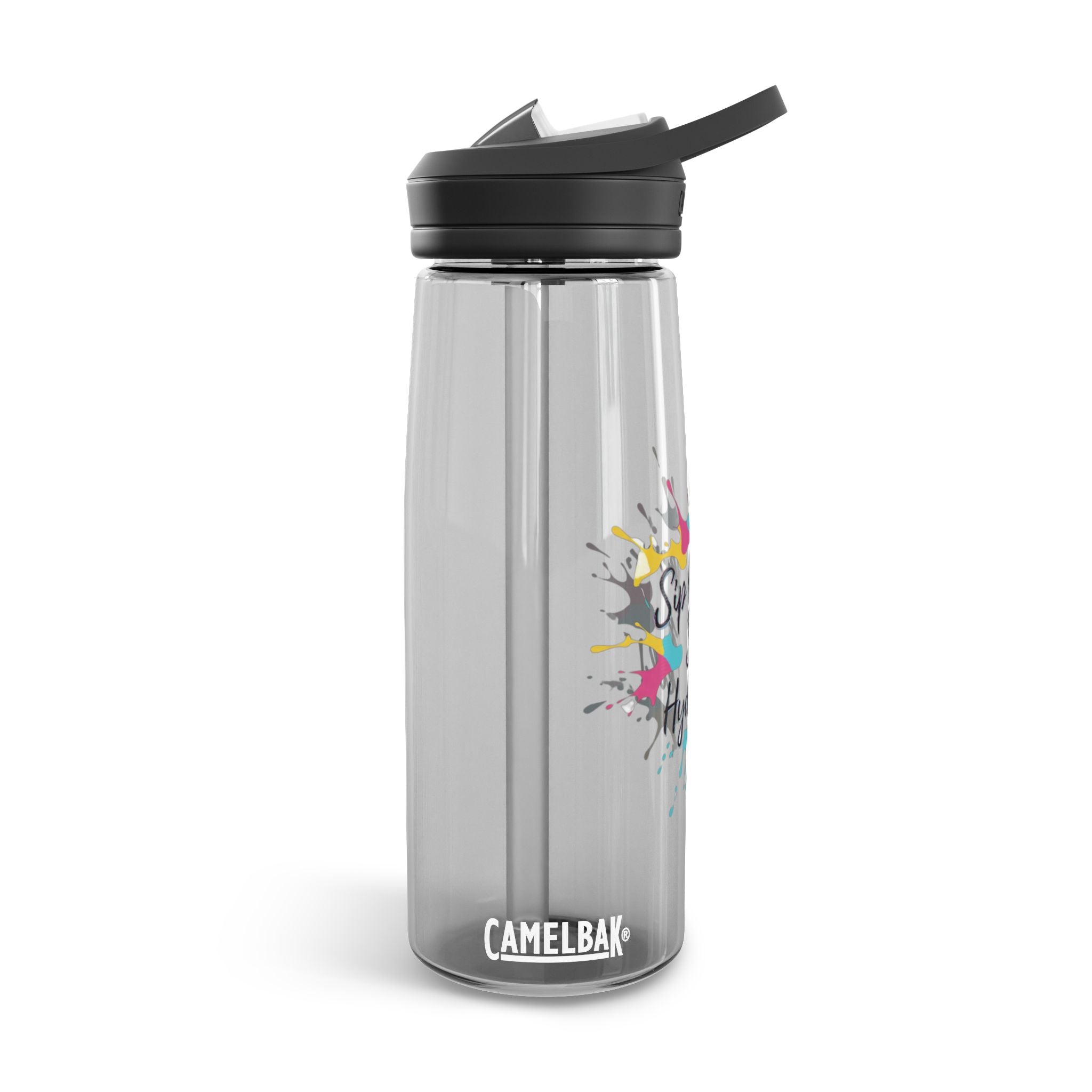 "Sip Happens, Stay Hydrated" - CamelBak Eddy®  Water Bottle, 20oz\25oz