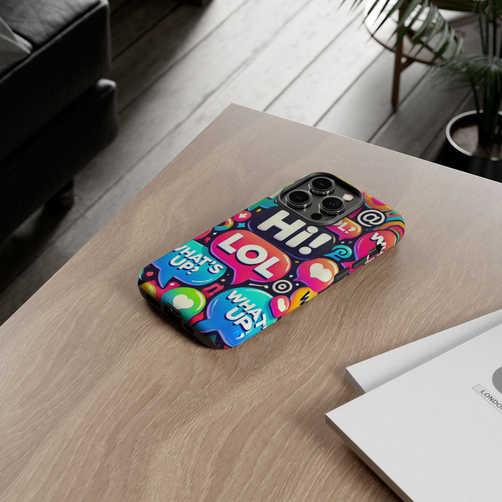 "Text Bubbles" - Tough Cases