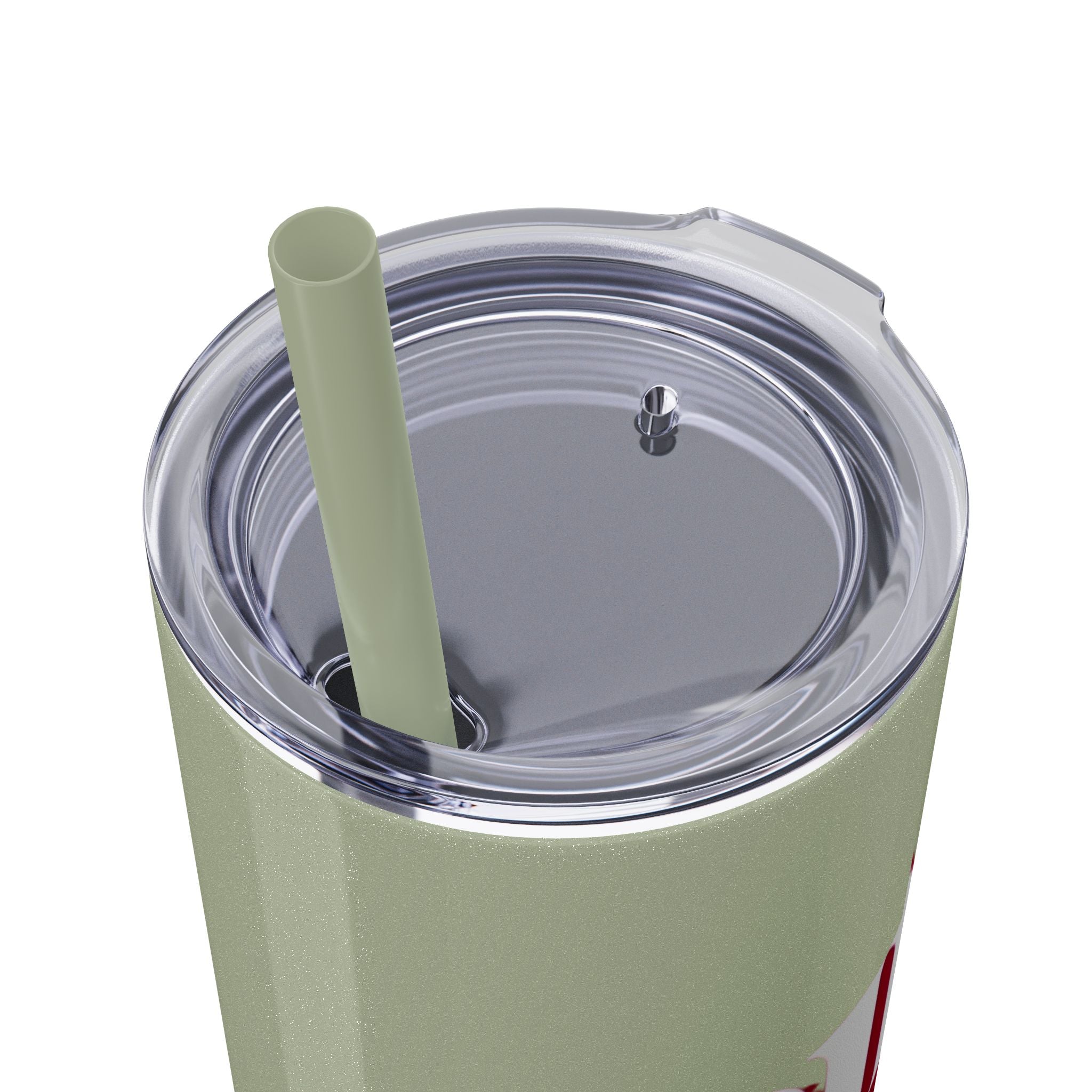 Drink Like A Boss - Skinny Tumbler with Straw, 20oz