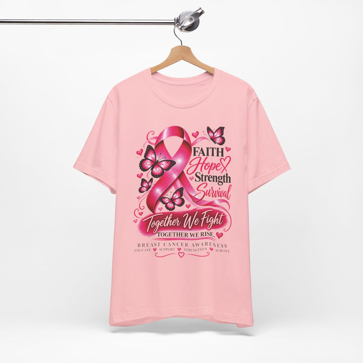 2026 Featured: Sisters Empowering Sisters Breast Cancer Awareness Tee | Front & Back Print