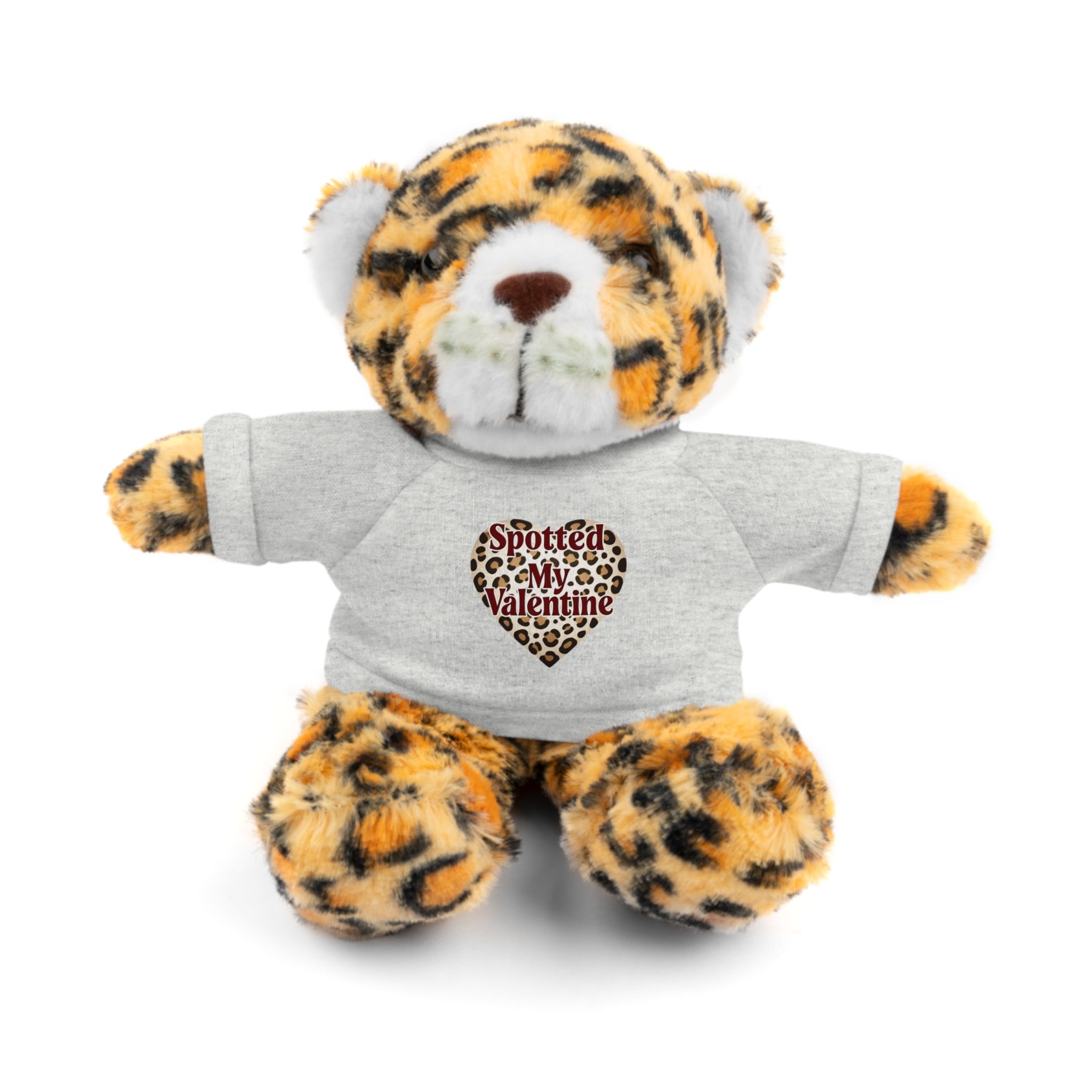 'Spotted My Valentine' - Stuffed Jaquar with Tee