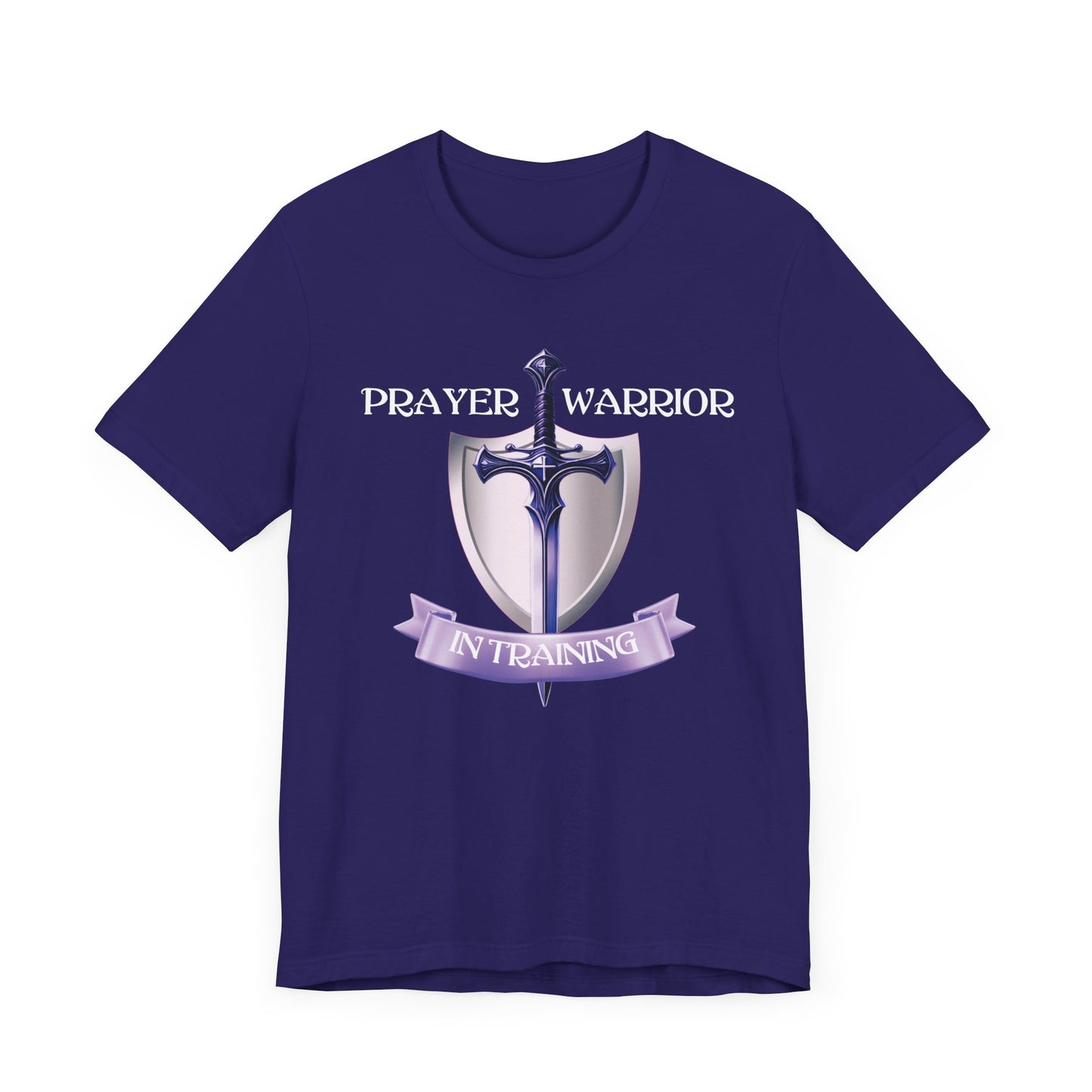 Prayer Warrior in Training - Unisex Jersey Short Sleeve Tee