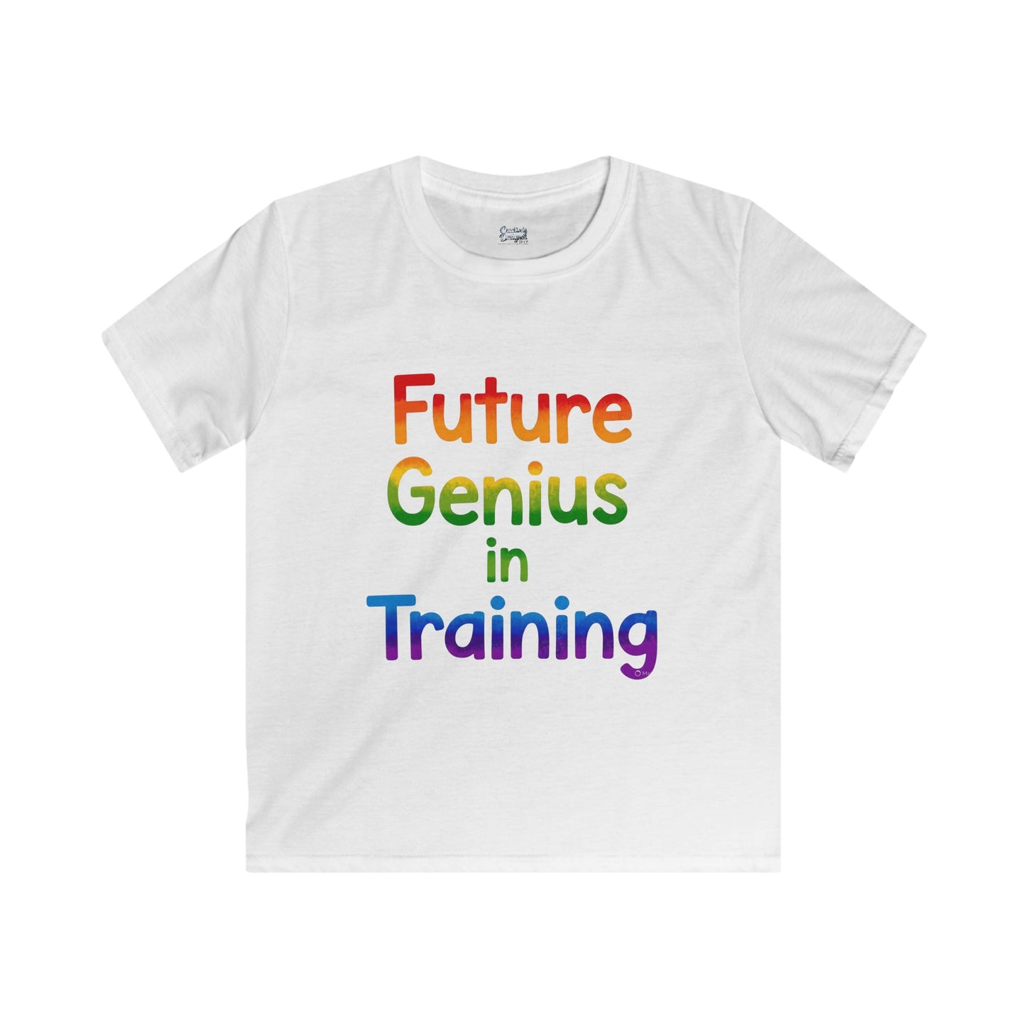 Future Genius In Training - Kids Softstyle Tee