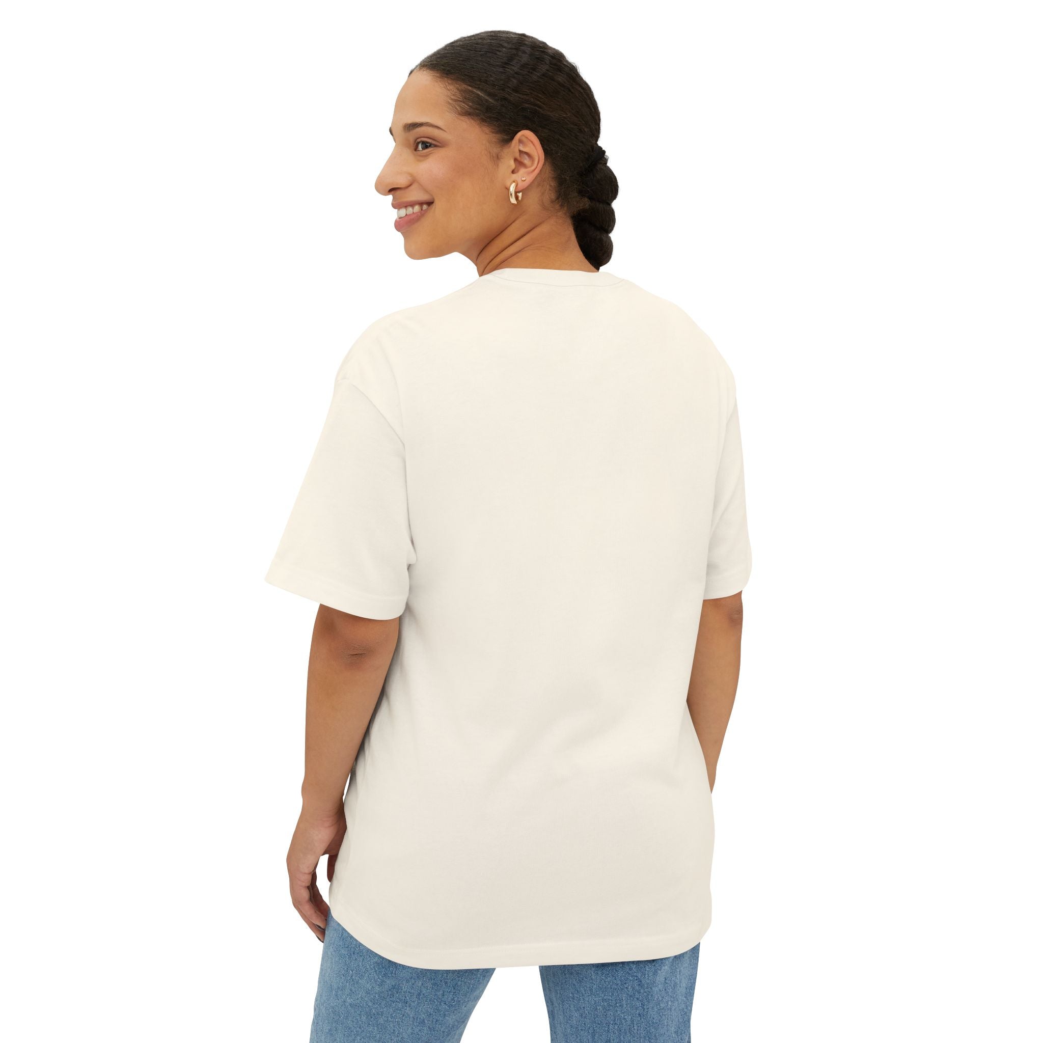 Brains, Beauty, Boundaries - Unisex Oversized Boxy Tee