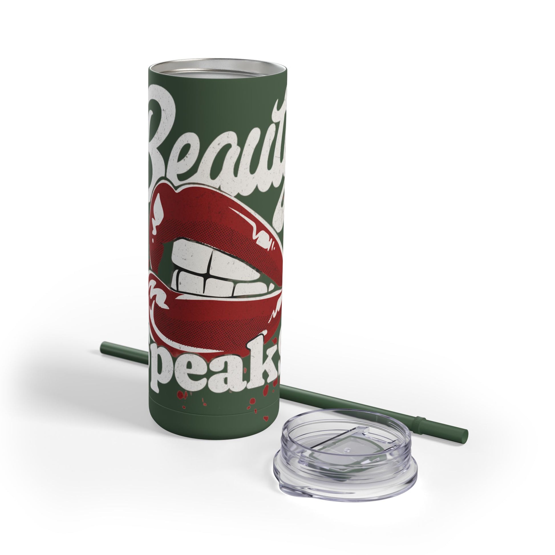 Beauty Speaks - Maars Maker Skinny Matte Tumbler, 20oz - Creatively Designed Shop