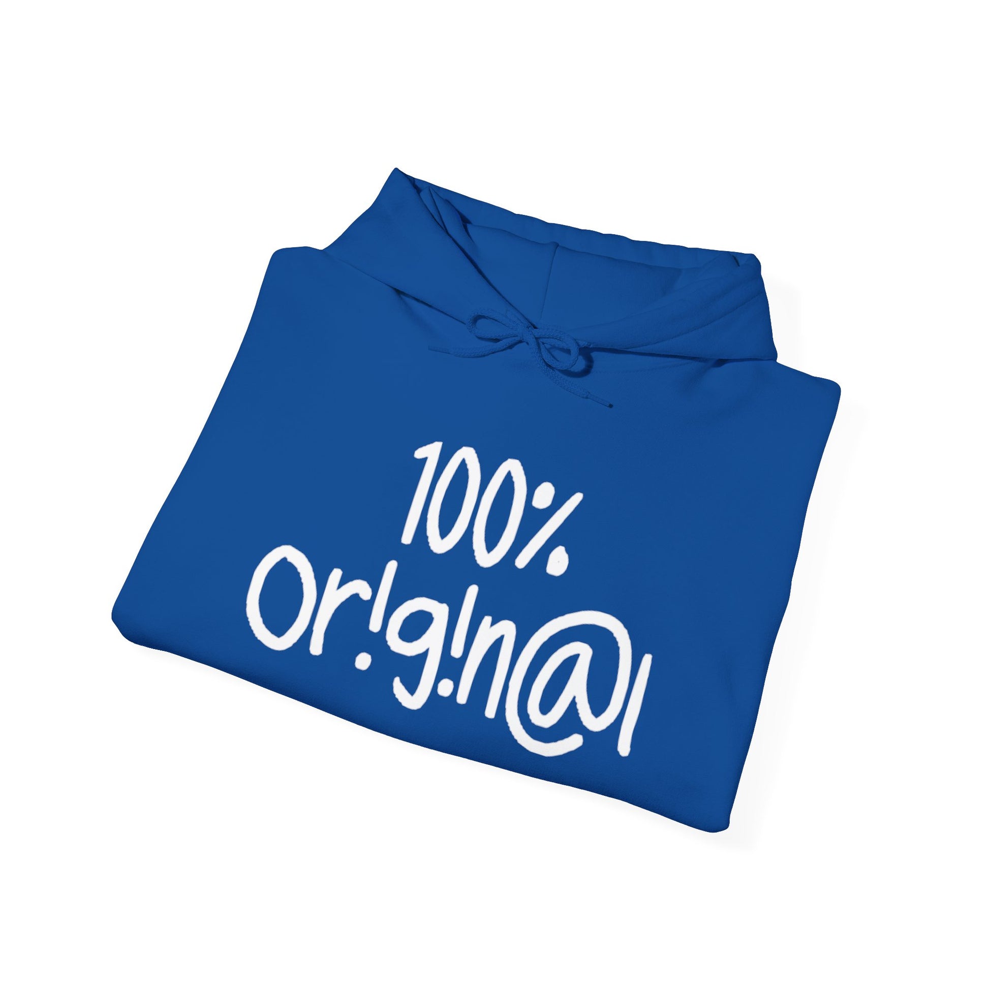 "100% Or!g!n@l" - Unisex Heavy Blend™ Hooded Sweatshirt - Creatively Designed Shop