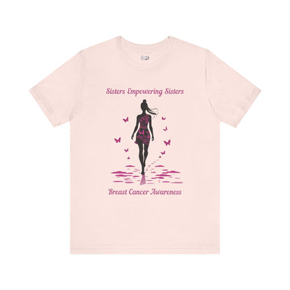 SES Breast Cancer Awareness "Woman" - Unisex Jersey Short Sleeve Tee