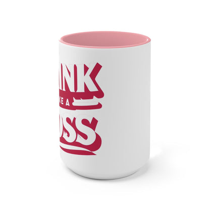 Drink Like A Boss - Accent Mugs - Creatively Designed Shop