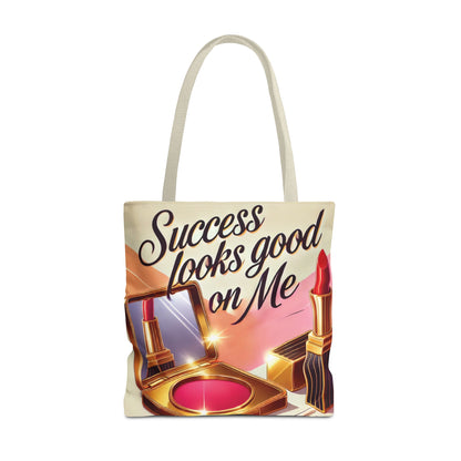 "Success Looks Good On Me" - Tote Bag (AOP)