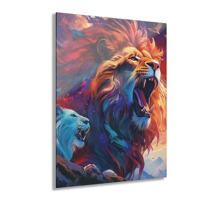 "Roaring with Power" - Acrylic Prints (French Cleat Hanging)