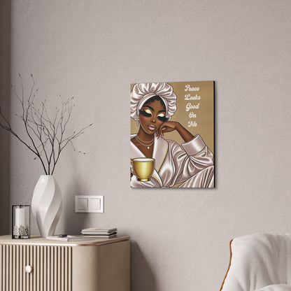 Peace Looks Good On Me - Canvas Art