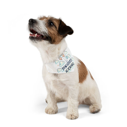 Pawsitively Adorable - Pet Bandana Collar - Creatively Designed Shop