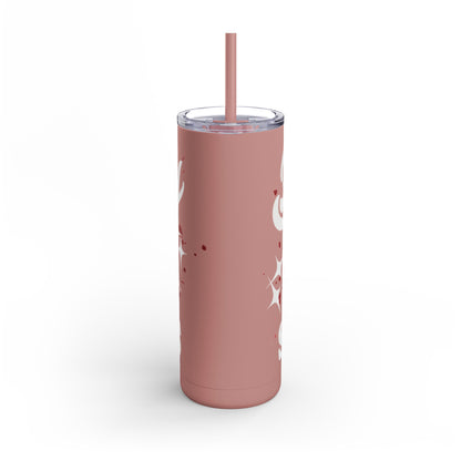 Beauty Speaks - Maars Maker Skinny Matte Tumbler, 20oz - Creatively Designed Shop