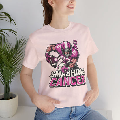 Smashing Cancer - Unisex Jersey Short Sleeve Tee