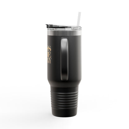 "Boss Babe Energy" - Insulated Travel Mug, 40oz