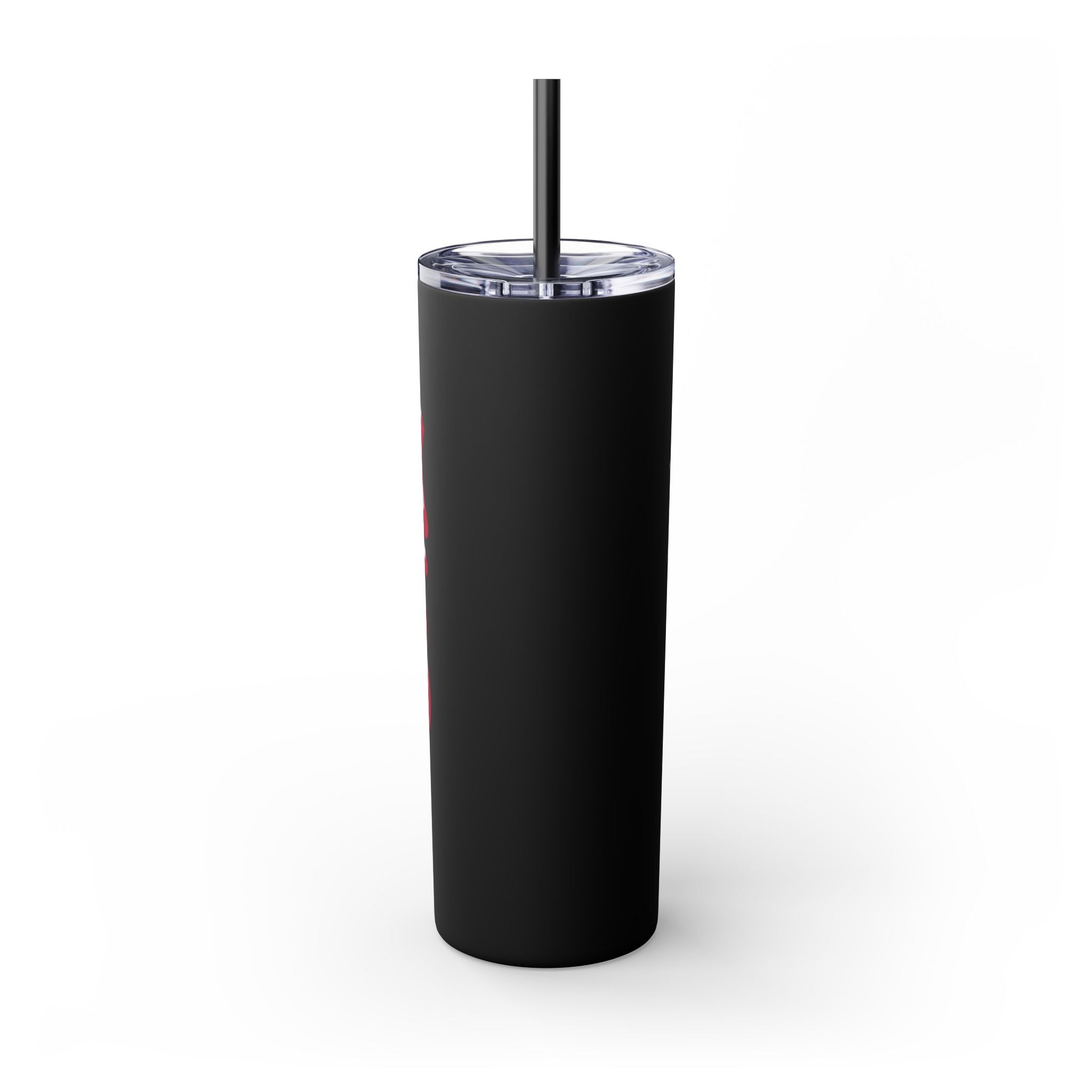 Drink Like A Boss - Skinny Tumbler with Straw, 20oz