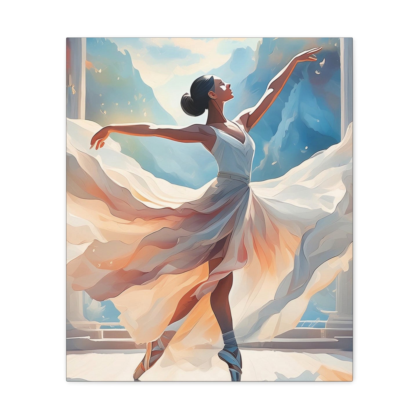 Beautiful Ballerina - Canvas Gallery Wraps