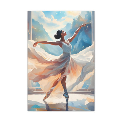 Beautiful Ballerina - Canvas Gallery Wraps