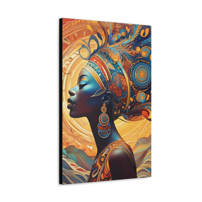 African Beauty - Canvas Gallery Wraps