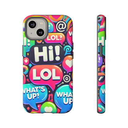 "Text Bubbles" - Tough Cases