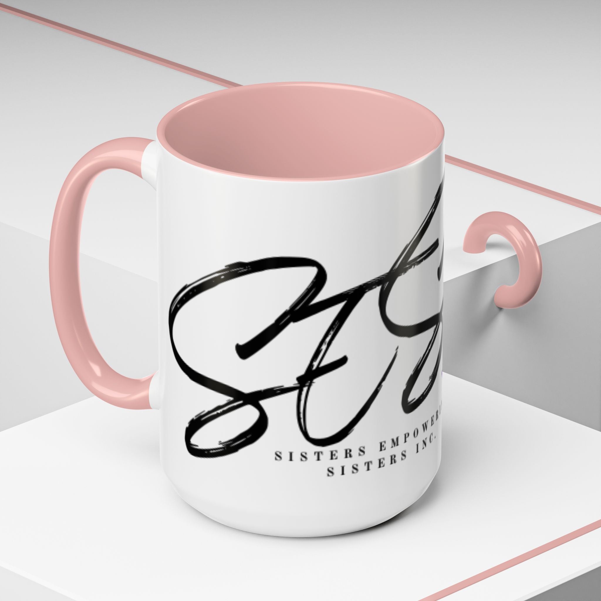 Sisters Empowering Sisters (SES) - Accent Coffee Mug