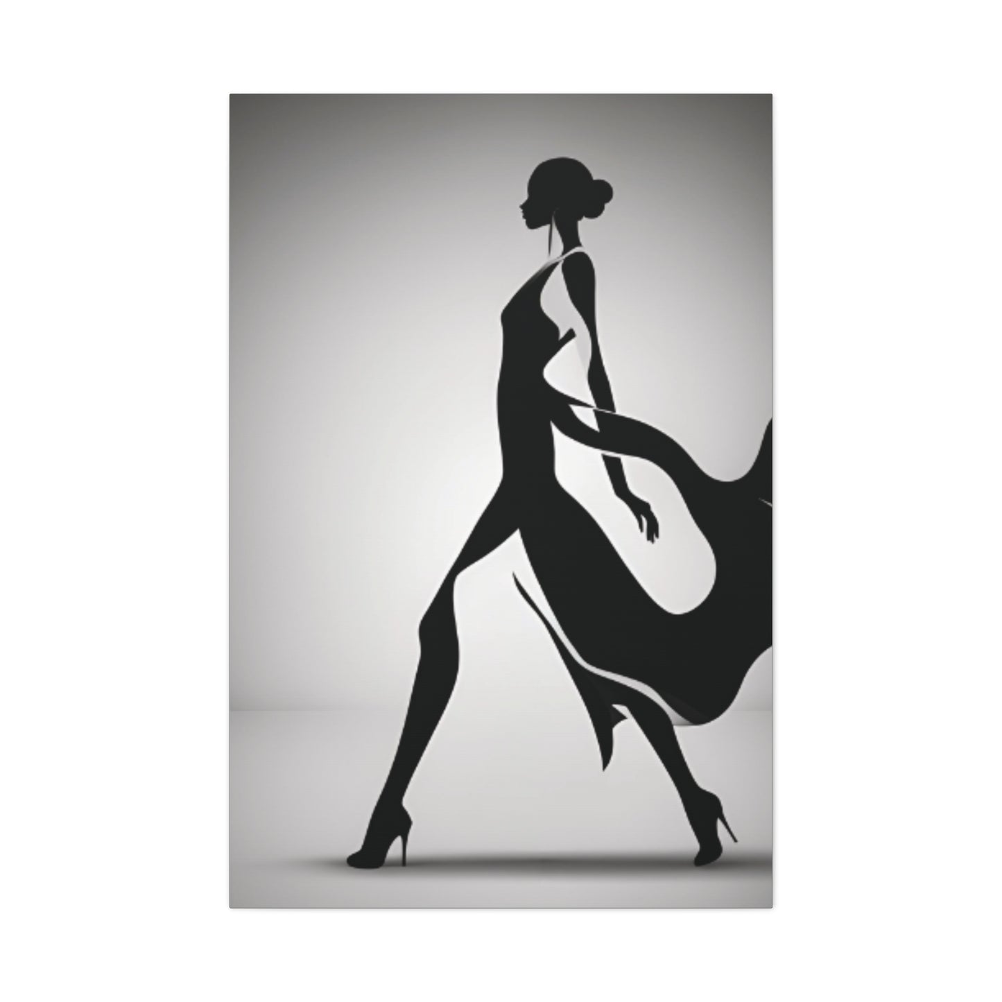 "Silhouette" - Canvas Gallery Wraps