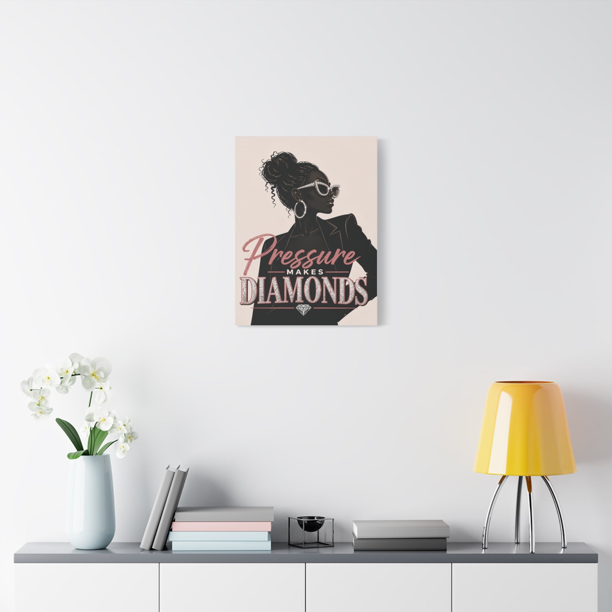 Pressure Makes Diamonds - Matte Canvas Wall Art