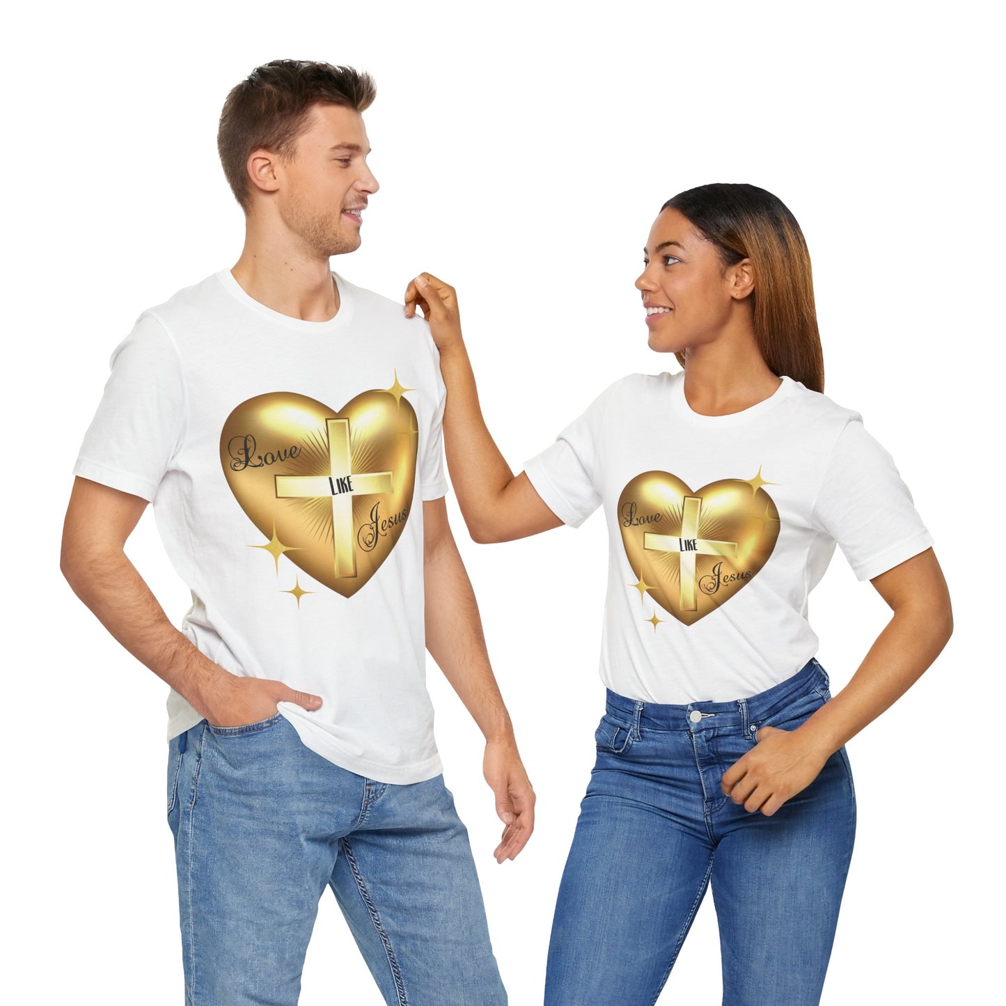 Love Like Jesus - Unisex Jersey Short Sleeve Tee