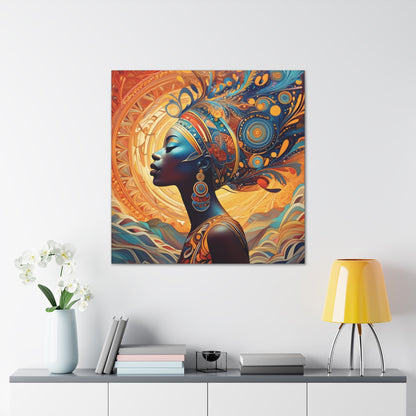 African Beauty - Canvas Gallery Wraps