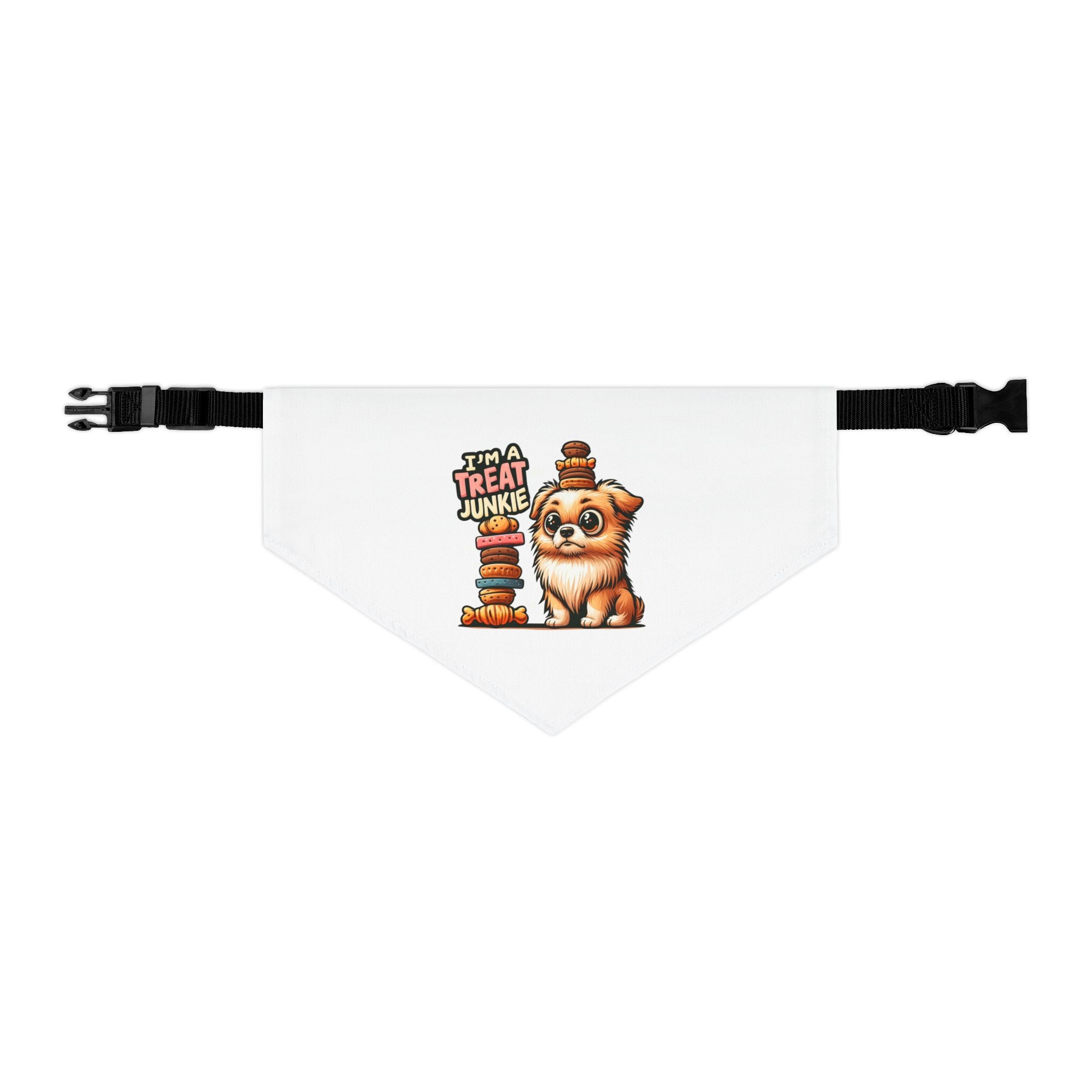 I'm A Treat Junkie - Pet Bandana Collar