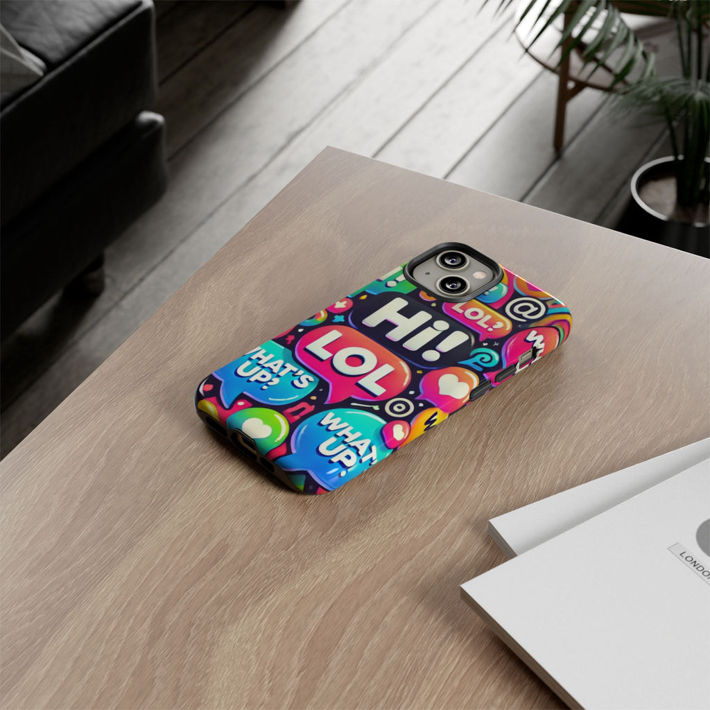 "Text Bubbles" - Tough Cases