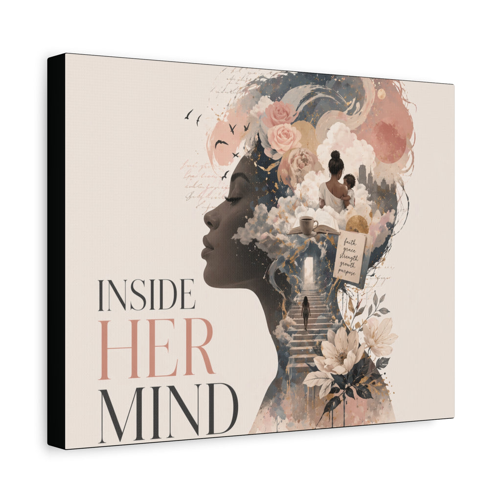 Inside Her Mind - Matte Canvas Wall Art