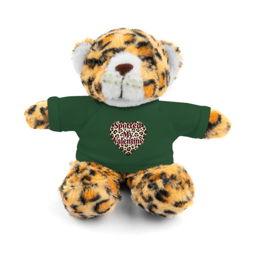 'Spotted My Valentine' - Stuffed Jaquar with Tee