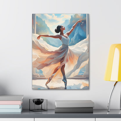 Beautiful Ballerina - Canvas Gallery Wraps