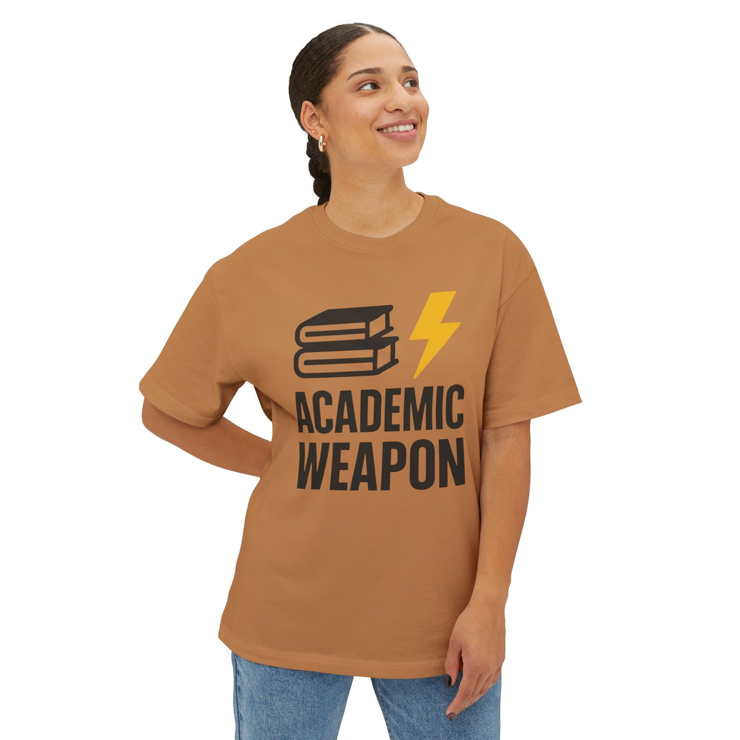 Academic Weapon - Unisex Oversized Boxy Tee
