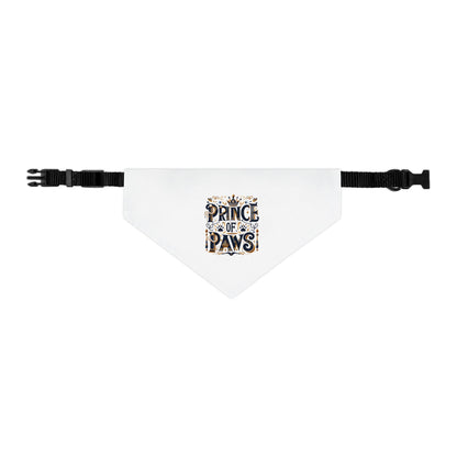 Prince of Paws - Pet Bandana Collar - Creatively Designed Shop