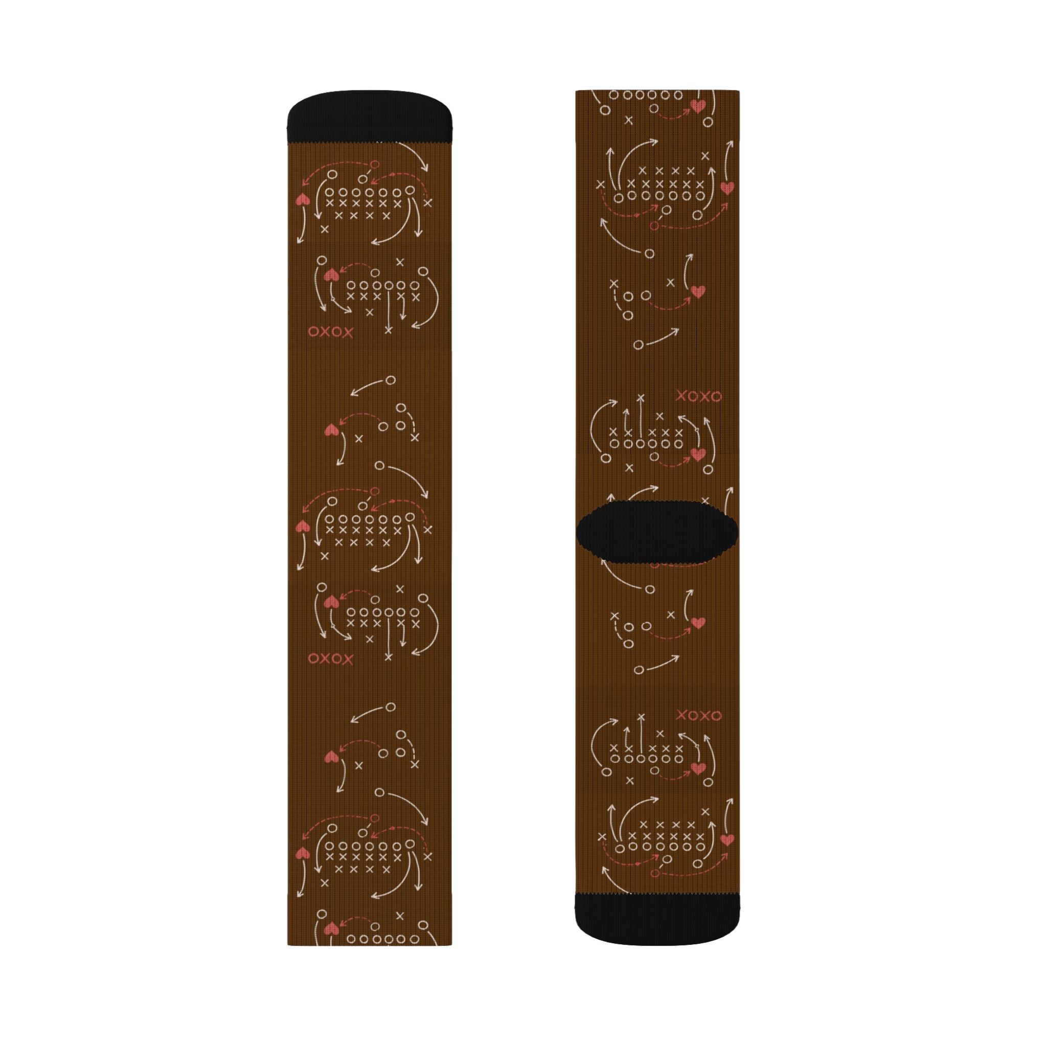 Football Playbook Socks