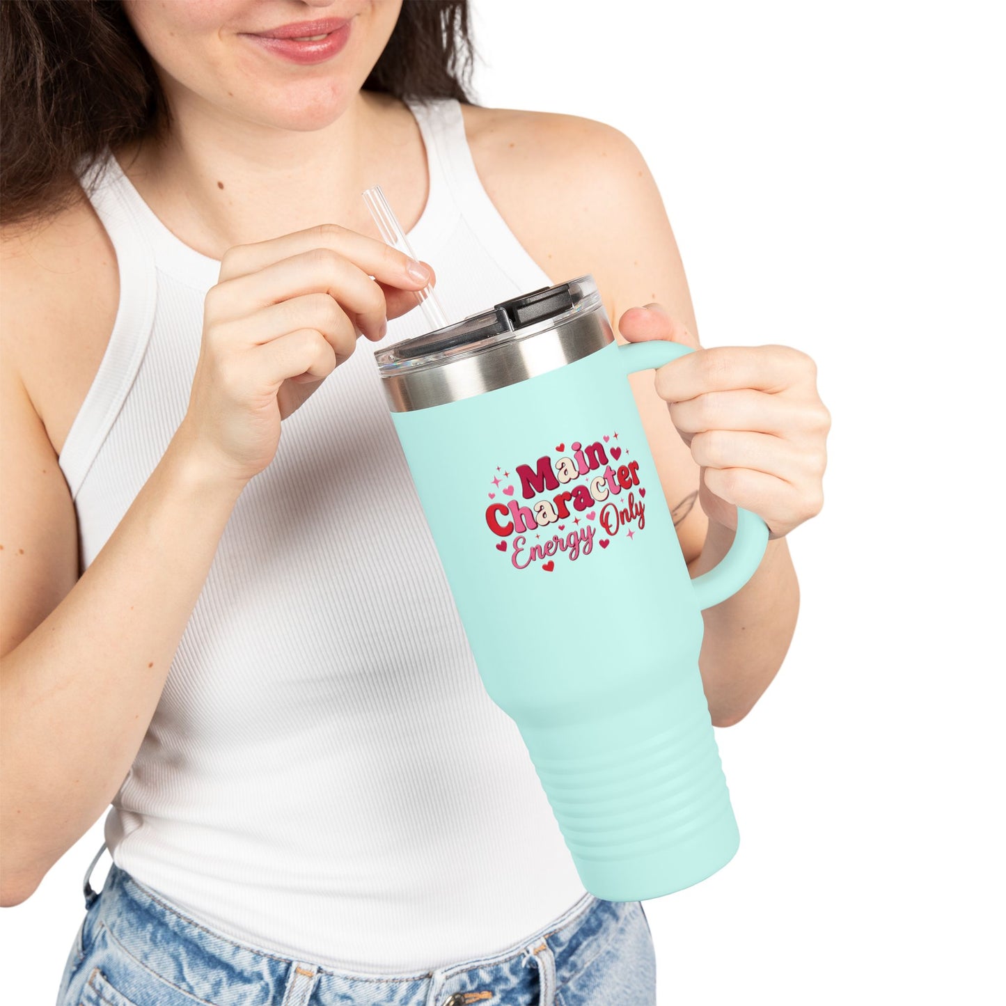 Main Character Energy Only – 40oz Insulated Tumbler