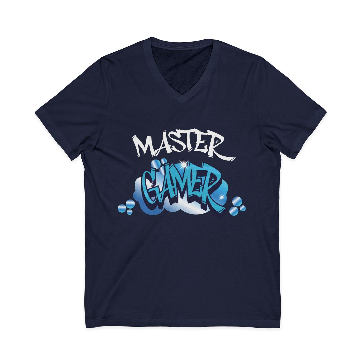 Master Gamer - Unisex Jersey Short Sleeve V-Neck Tee