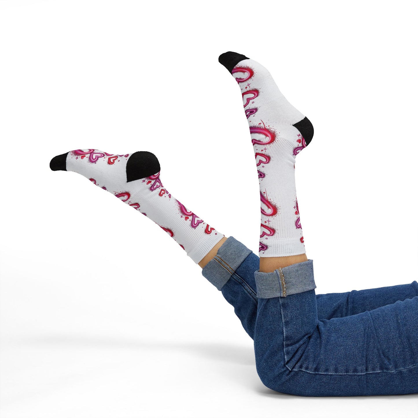 Valentine Hearts Socks