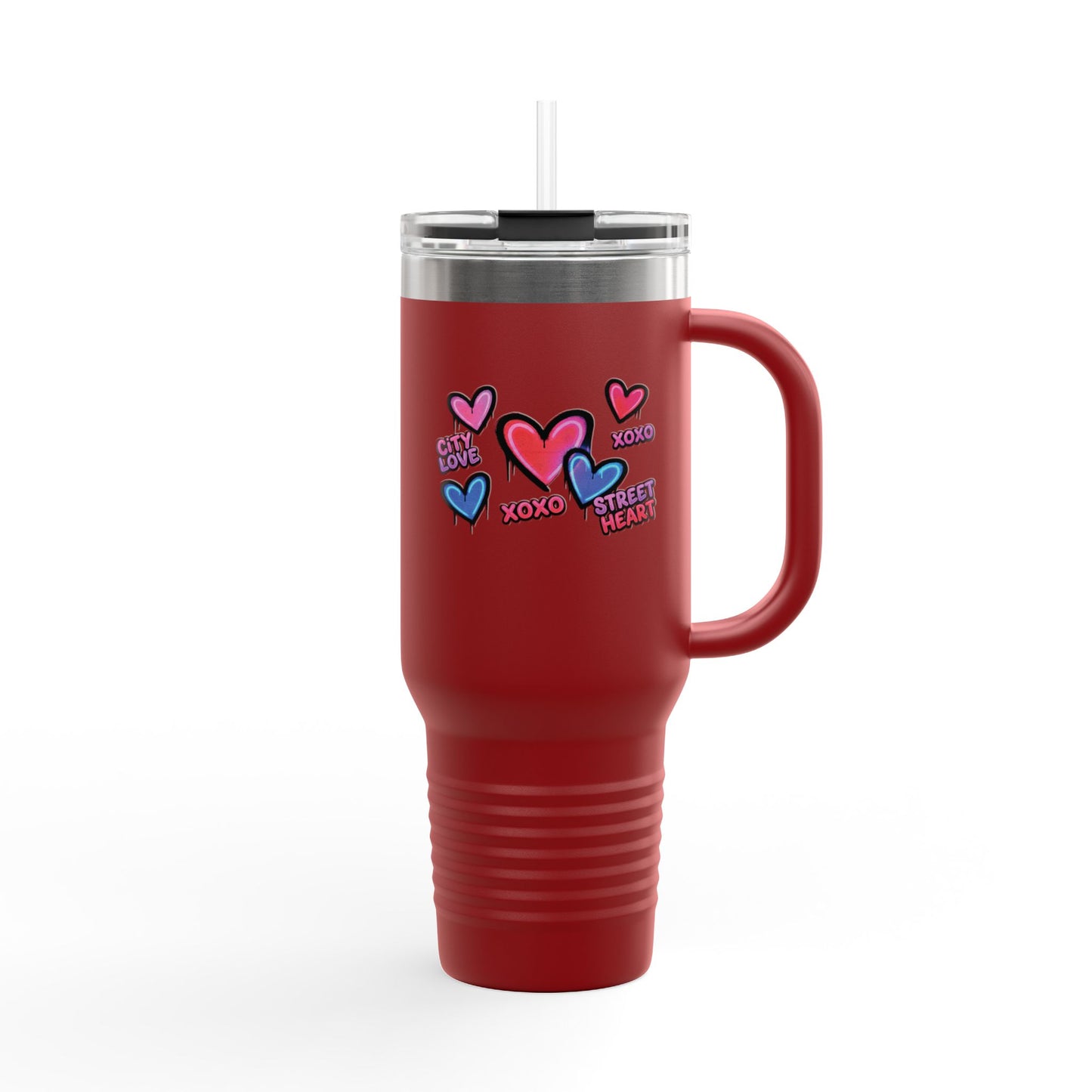 City Love Street Heart – 40oz Insulated Tumbler
