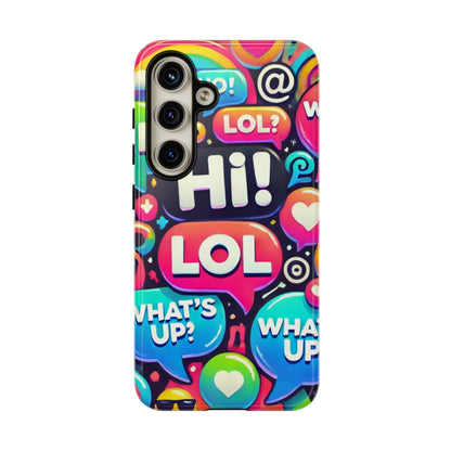 "Text Bubbles" - Tough Cases