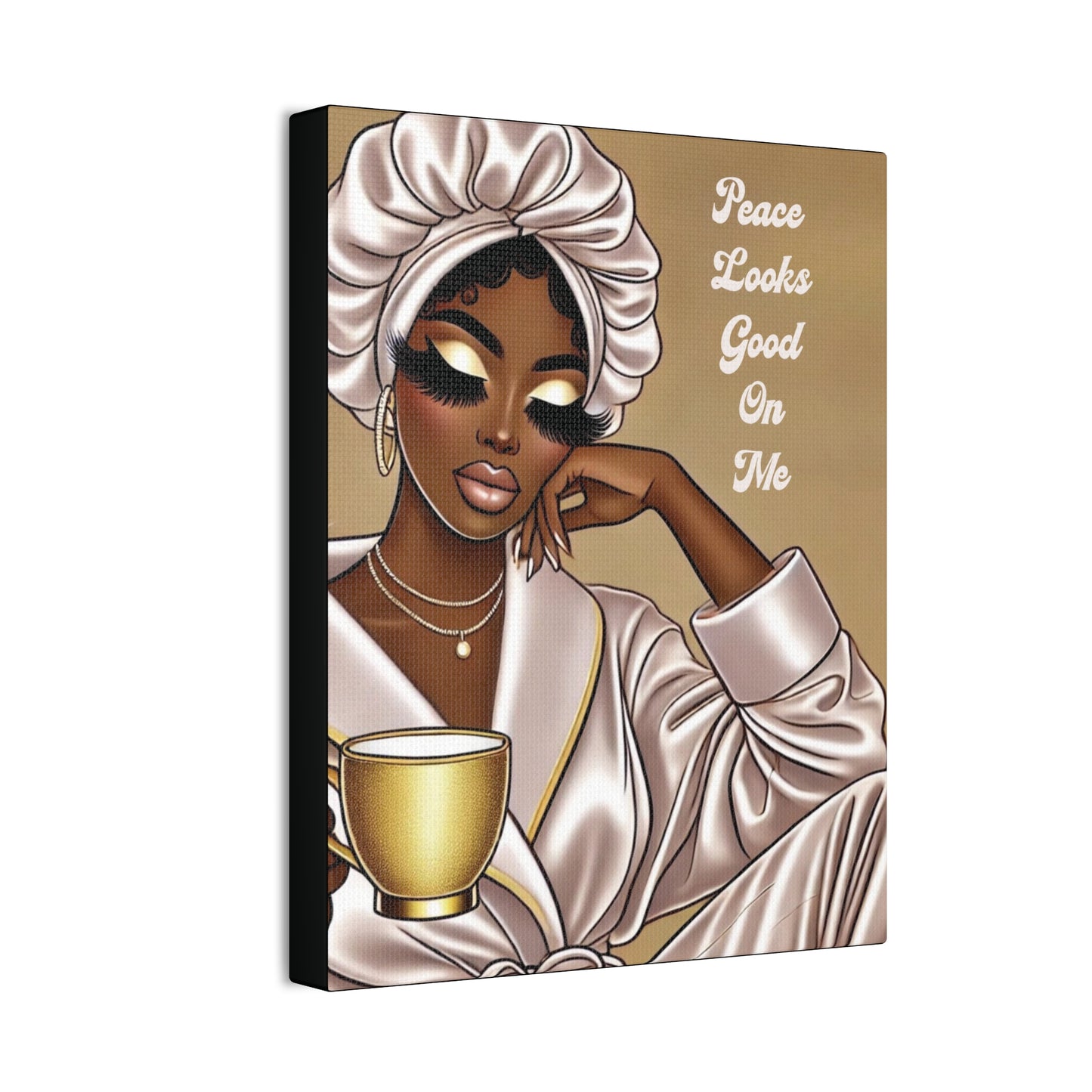 Peace Looks Good On Me - Canvas Art